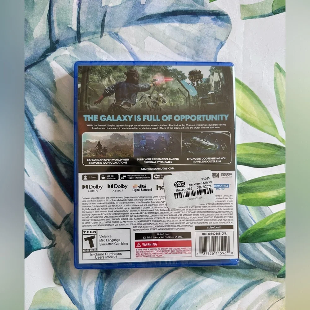 Star Wars Outlaws - PS5 NWT - Picture 3 of 4